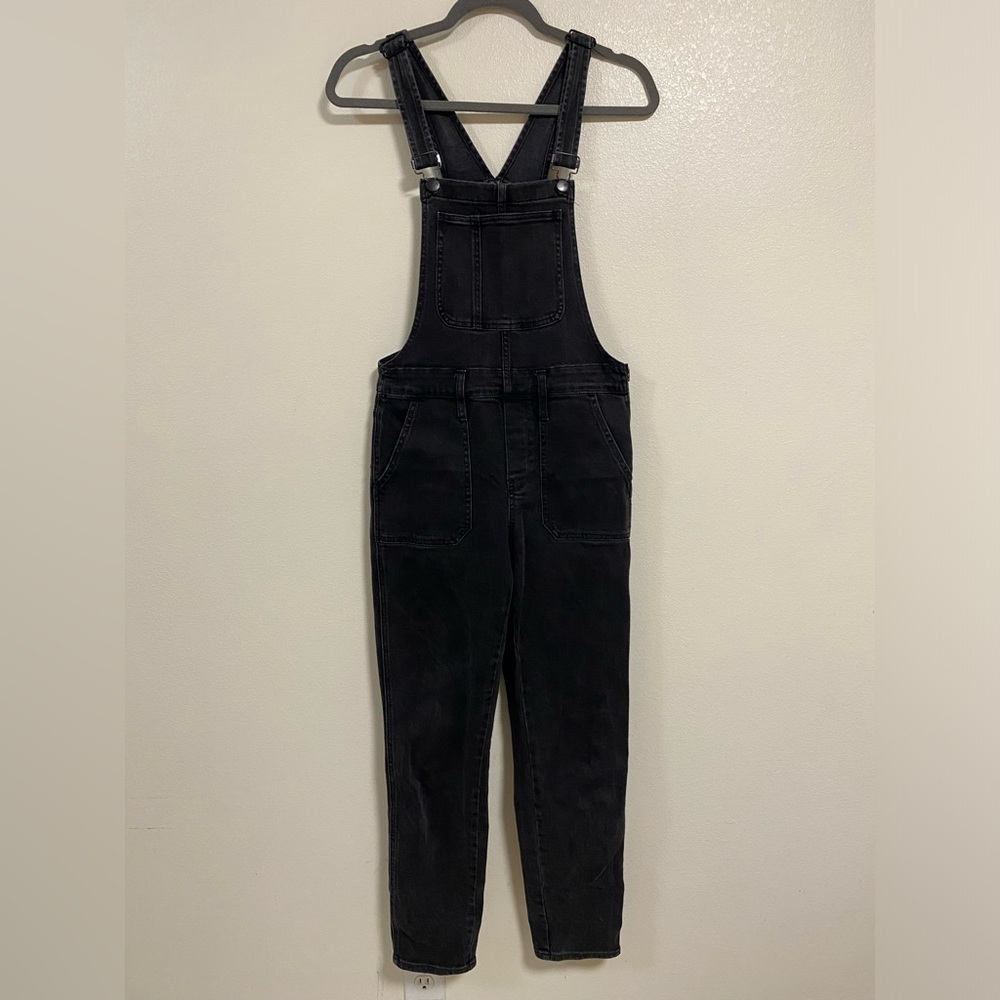 Madewell Skinny Overalls in Lunar Wash high rise  Size Small